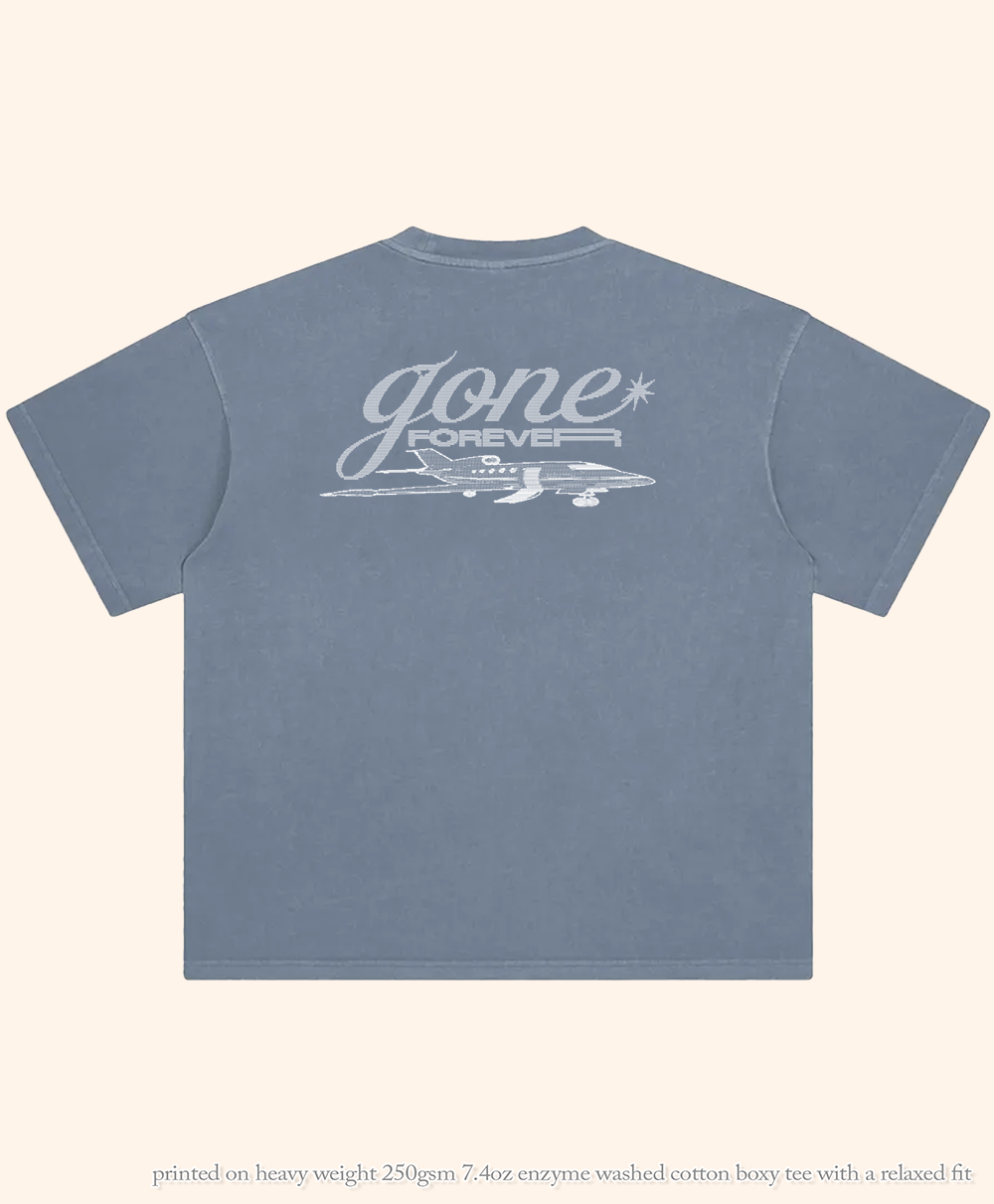 Freakquent Flyer Heavy Weight Faded Tee