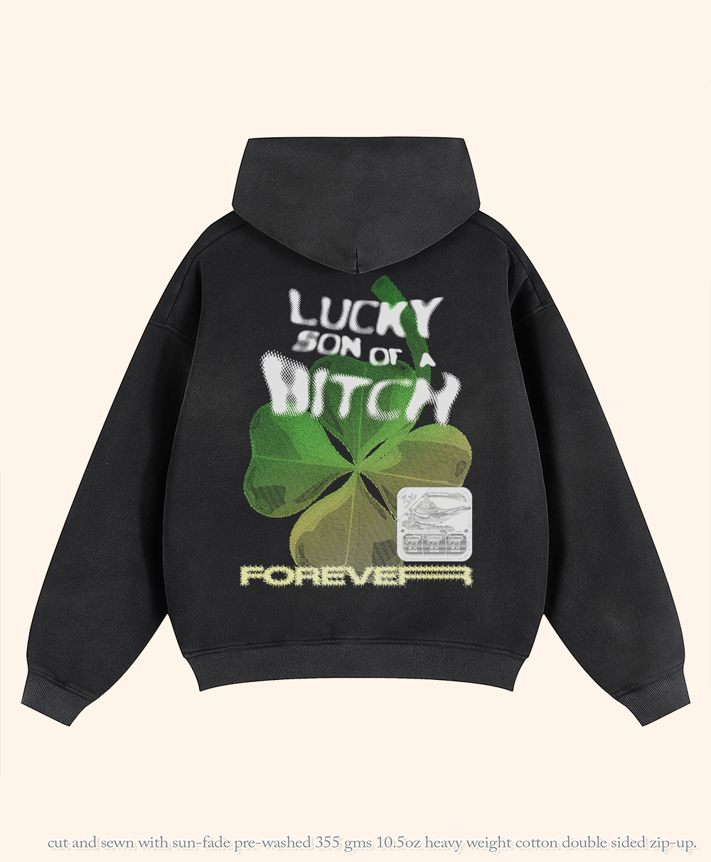 Gamblers Anonymous Double Sided Zip Up